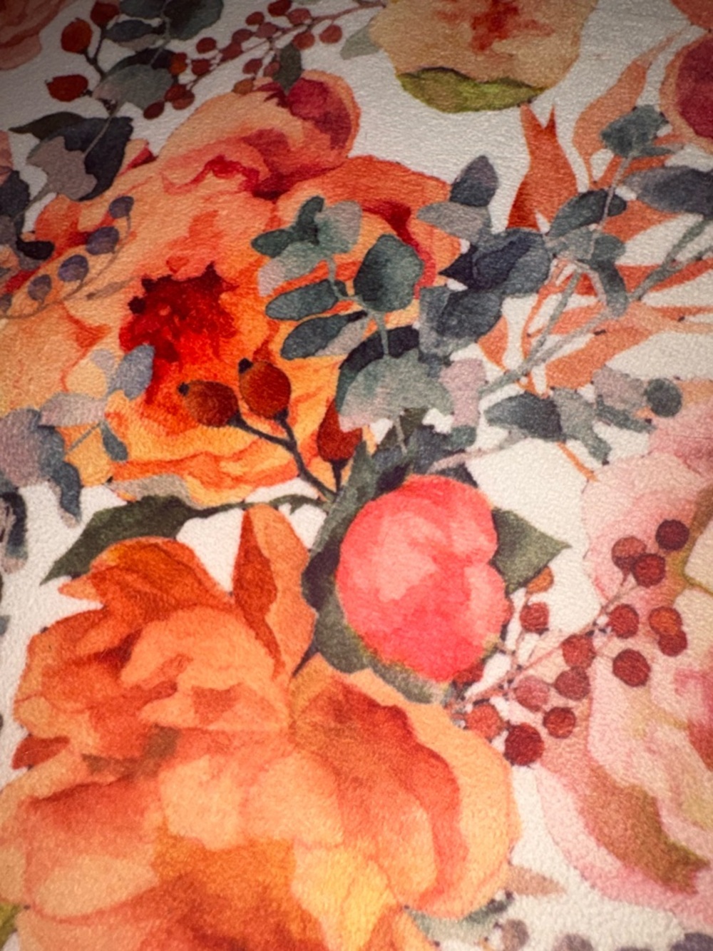 Floral Accent Chair - Multicolor - Picture 6 of 7